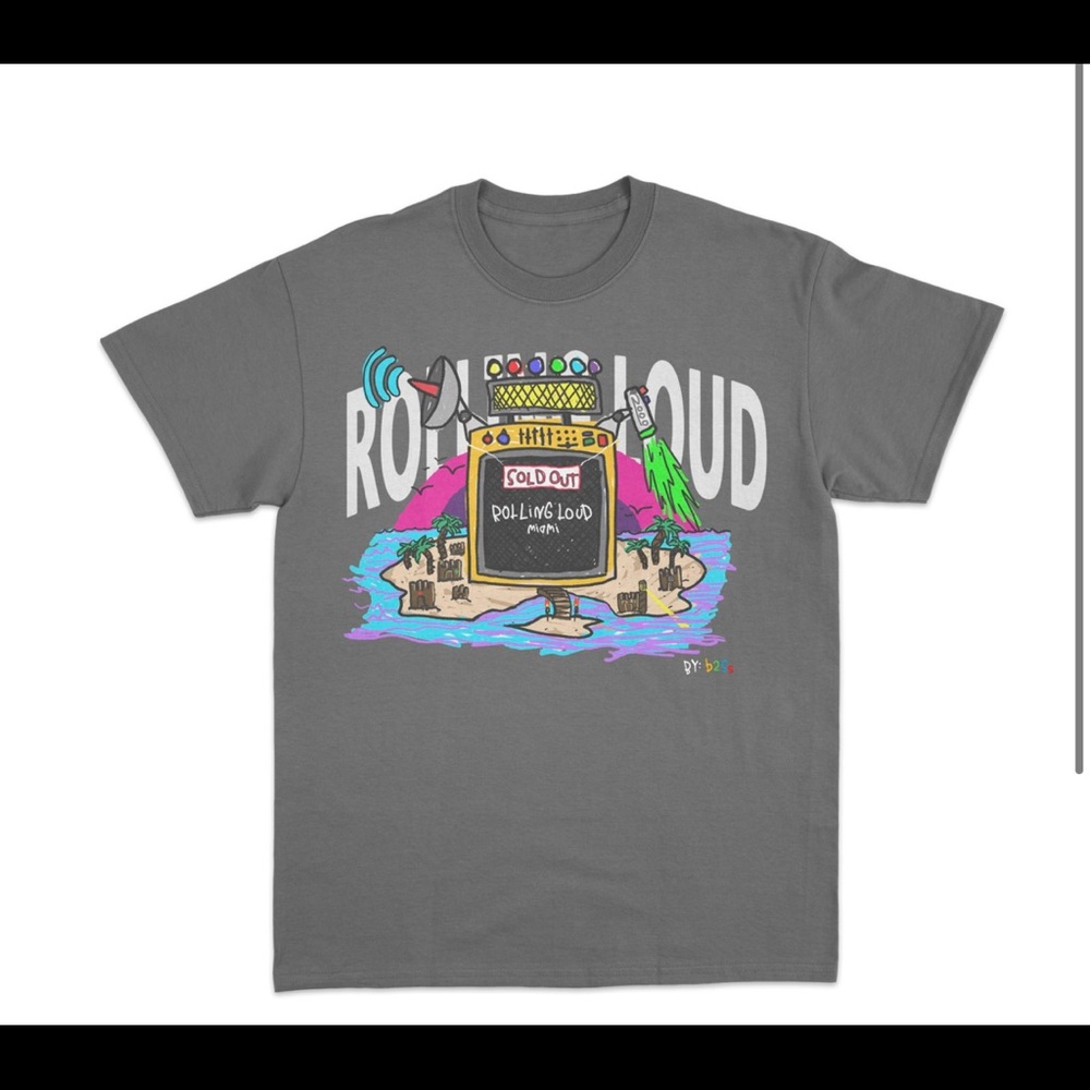 Rolling loud exclusive t shirt 2021